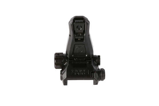 The Magpul MBUS Pro rear sight attaches directly to picatinny rails